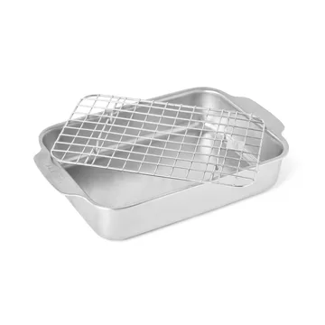 Culimat ovnfast fad - Rustfrit stål, 25x18x5,5 cm - Culimat
