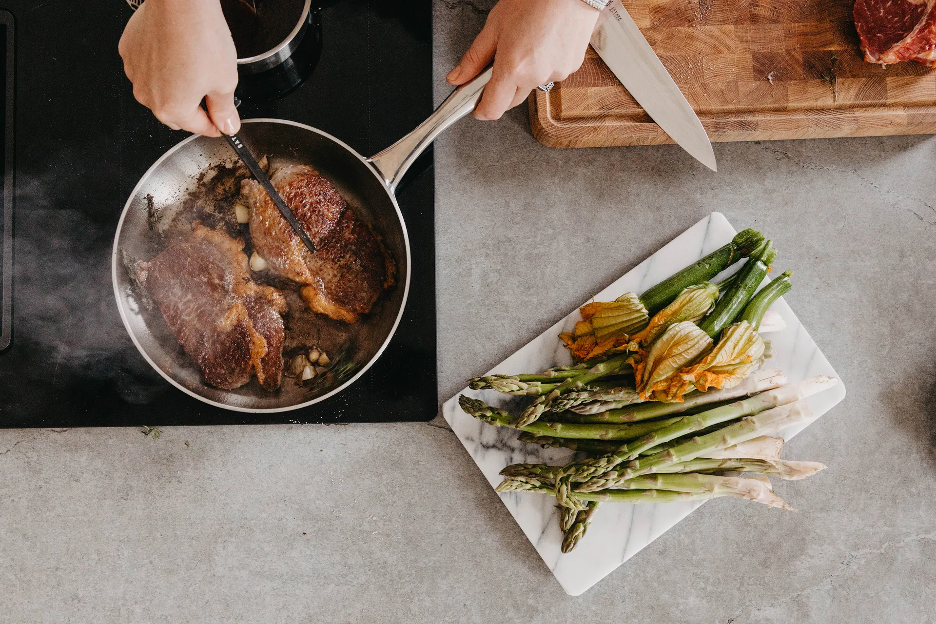 Culimat stegepande 5-lags rustfrit stål, 24 cm Culimat
