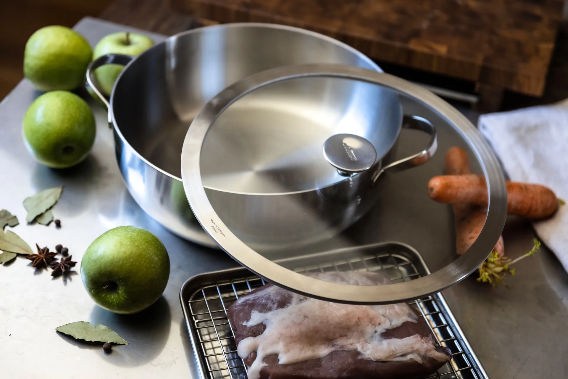 Culimat tragtørpande, Rustfrit stål, Ø30 cm Culimat