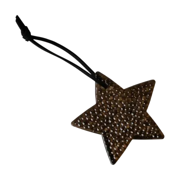 Airy hanging star dekorationsophæng - Brown - DBKD