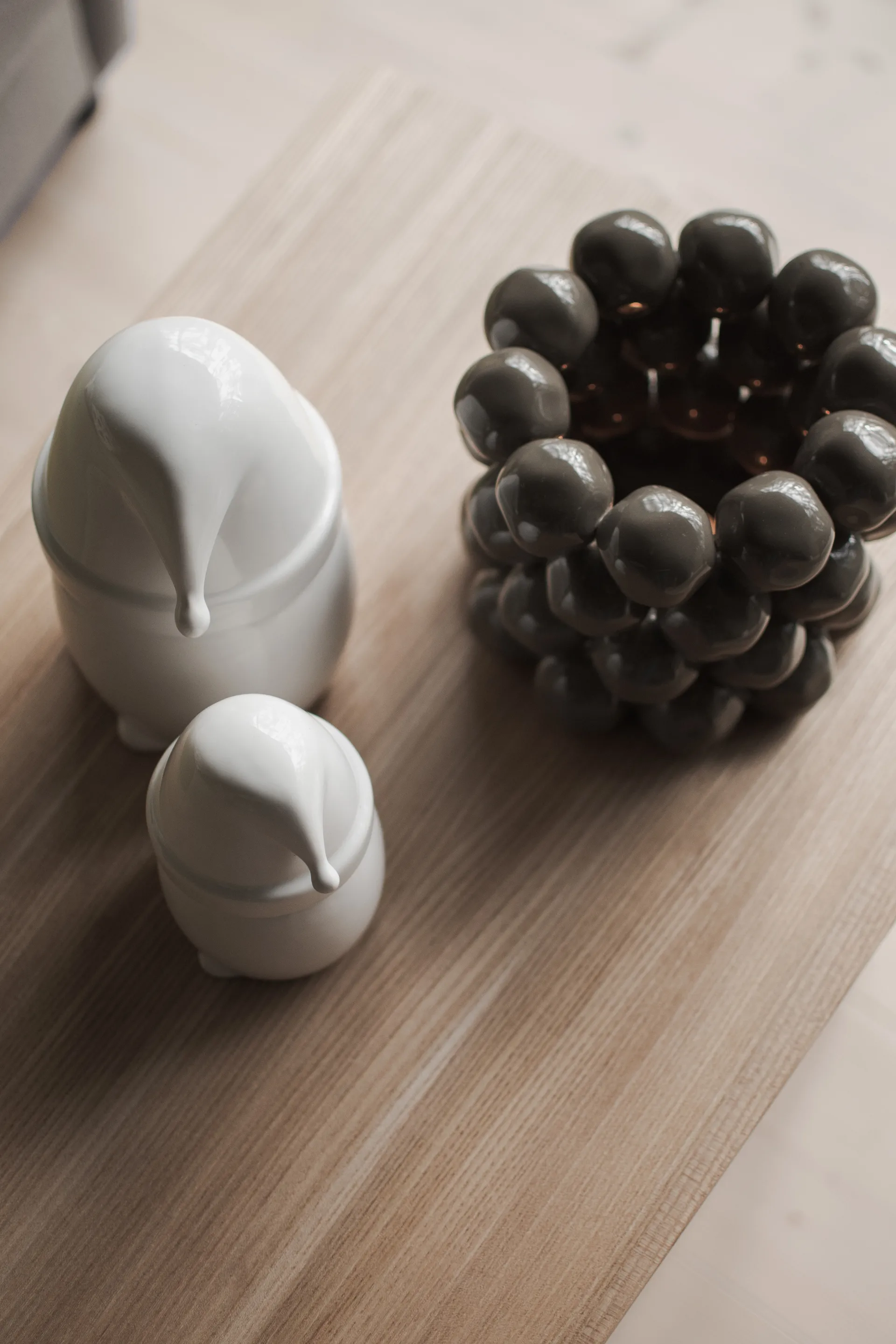 Bright fyrfadsstage Ø17 cm, Shiny dust DBKD