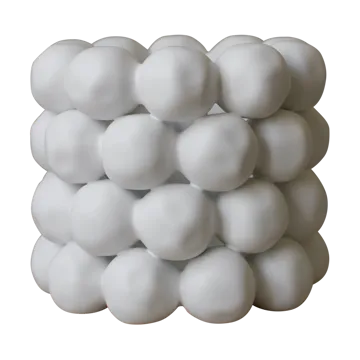 Bright fyrfadsstage Ø17 cm - White - DBKD