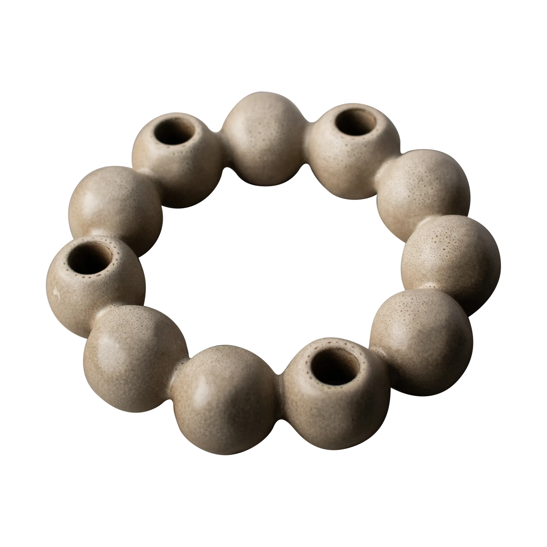 Bright lysestage Ø27 cm, Beige DBKD