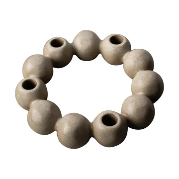 Bright lysestage Ø27 cm - Beige - DBKD