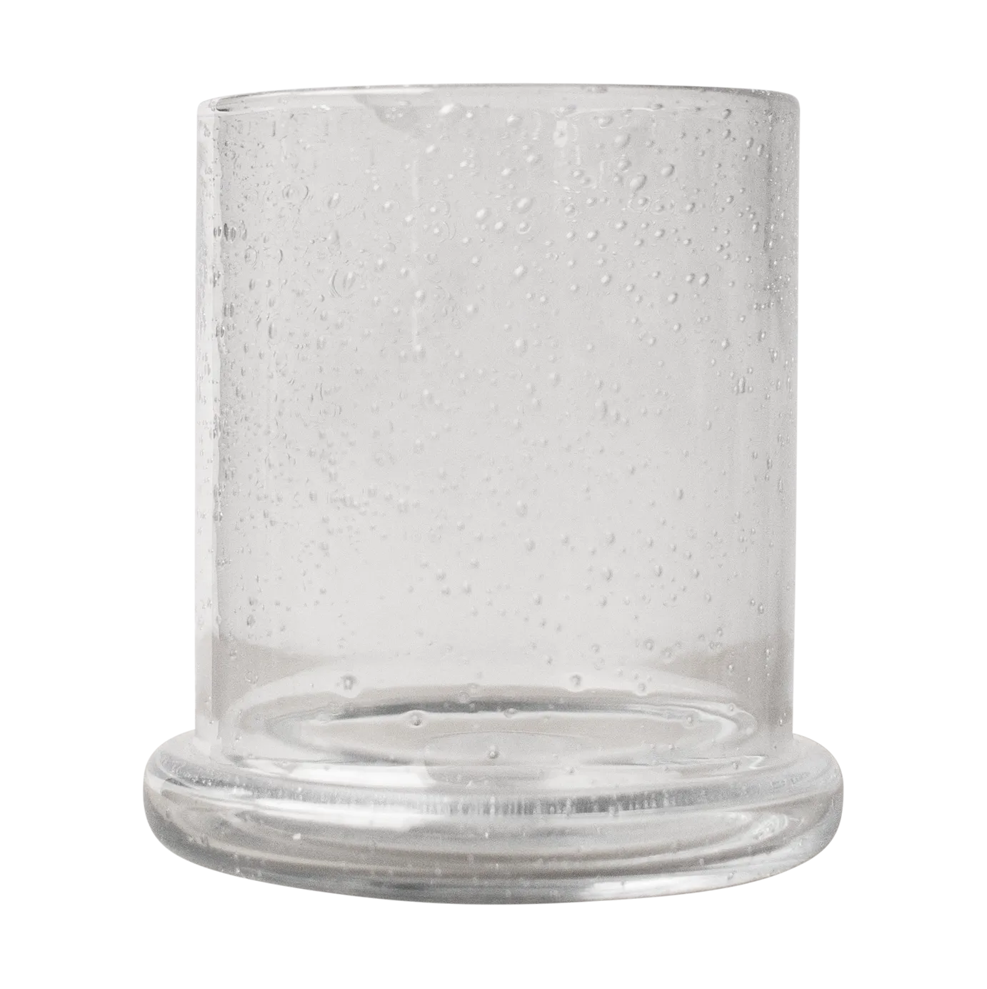 Bubble fyrfadsstage Ø14 cm, Clear DBKD