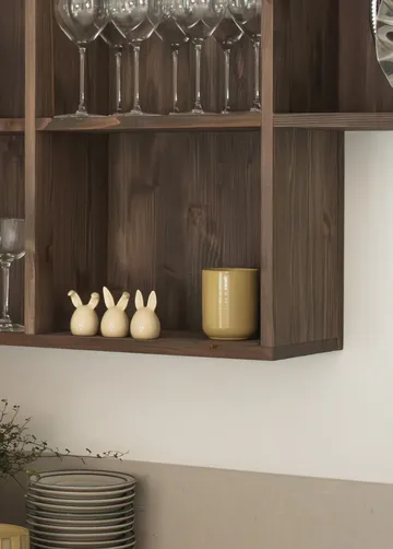 Burn duftlys 60 h - Shiny yellow - DBKD