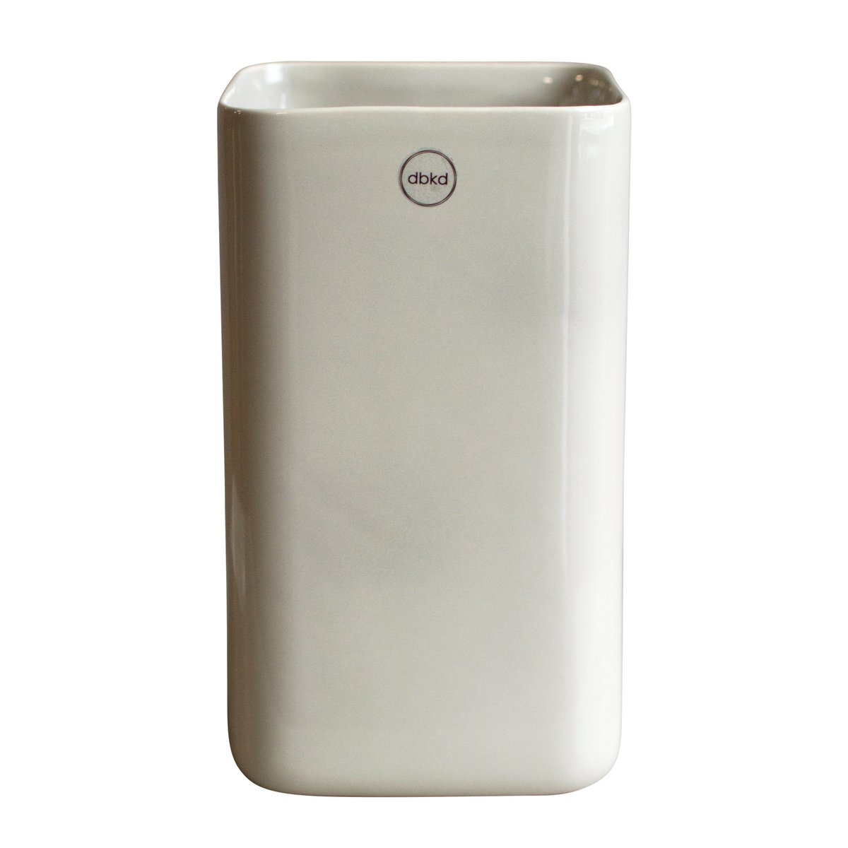 DBKD Cube krukke large 13 cm Shiny mole | Skandinavisk Design | Krukker | Beige