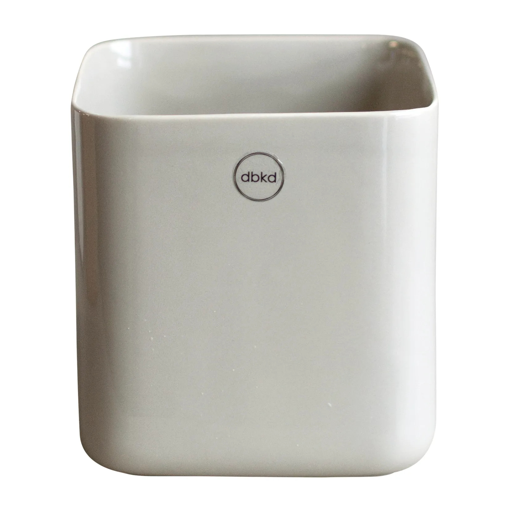 Cube krukke small 13 cm, Shiny mole DBKD