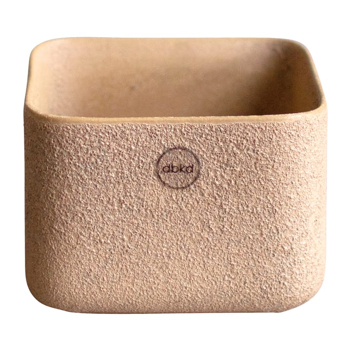 Cube plante lav krukke 13 cm - Sand - DBKD