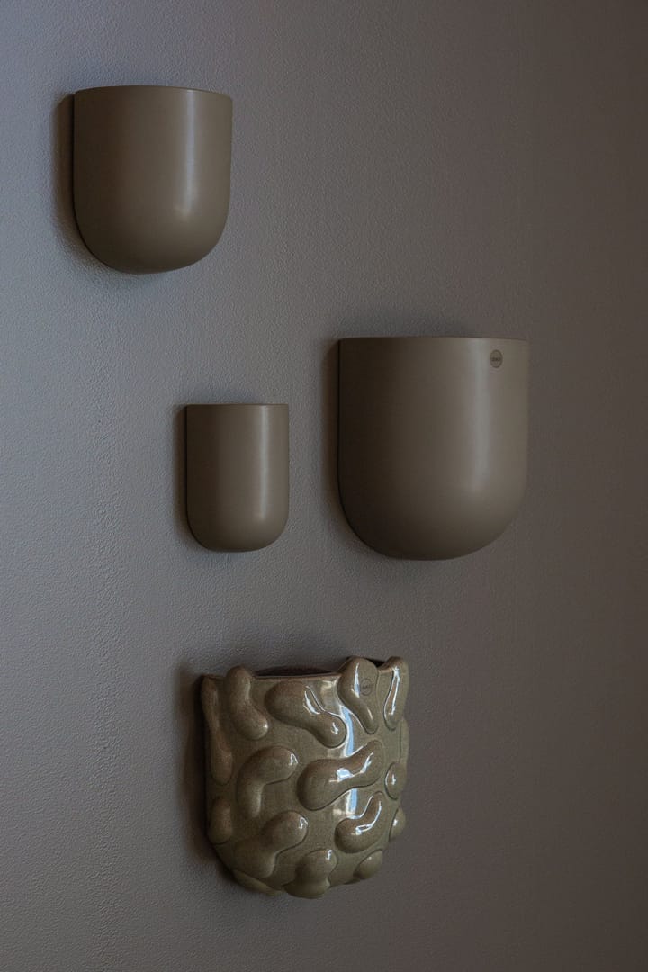 Cut væghængt urtepotte støv, Large 17 cm DBKD