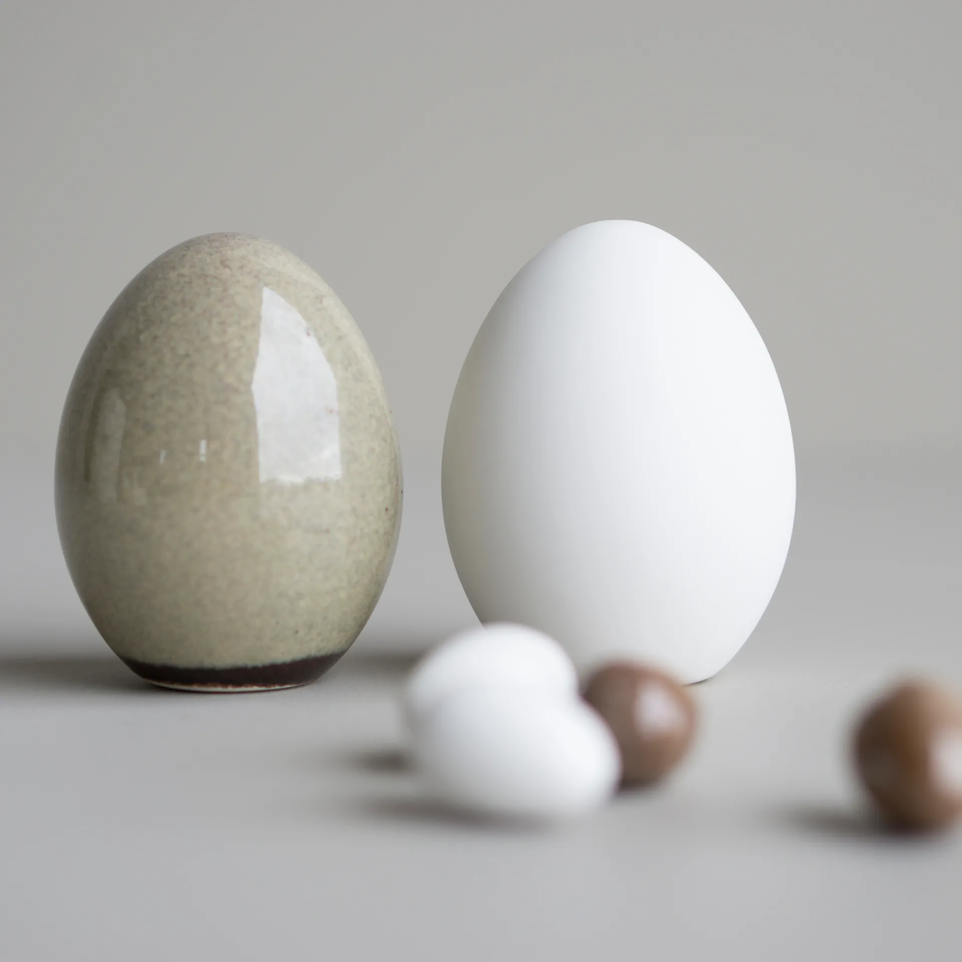 DBKD dekorationsæg, White DBKD