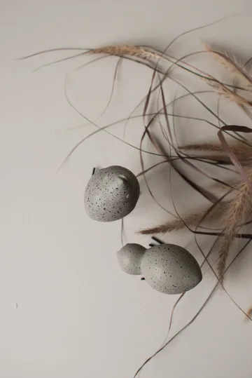 DBKD Swedish Birds påskedekoration 2-pak - Mole dot - DBKD