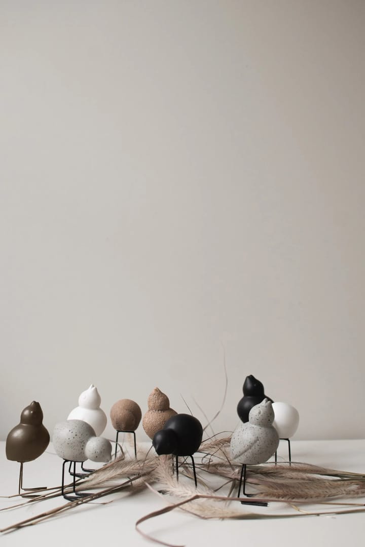 DBKD Swedish Birds påskedekoration 2-pak, Shiny dust DBKD