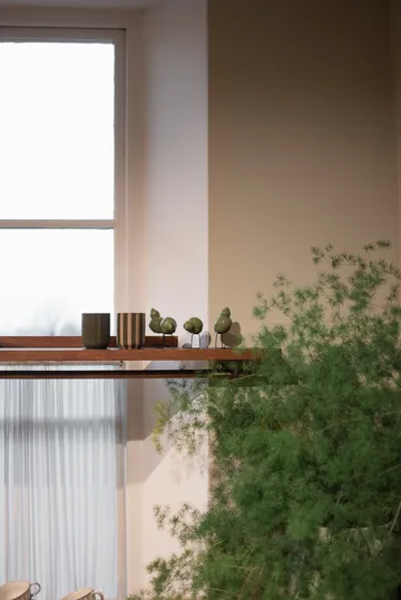 DBKD Swedish Birds påskedekoration 2-pak - Shiny green - DBKD