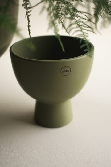 Figure blomsterkrukke Ø15 cm - Green - DBKD