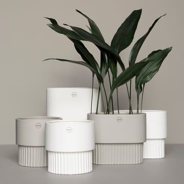 Front krukke oval lav - White - DBKD