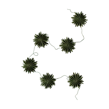 Garland guirlande snefnug - Green - DBKD