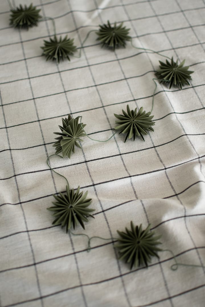 Garland guirlande snefnug, Green DBKD