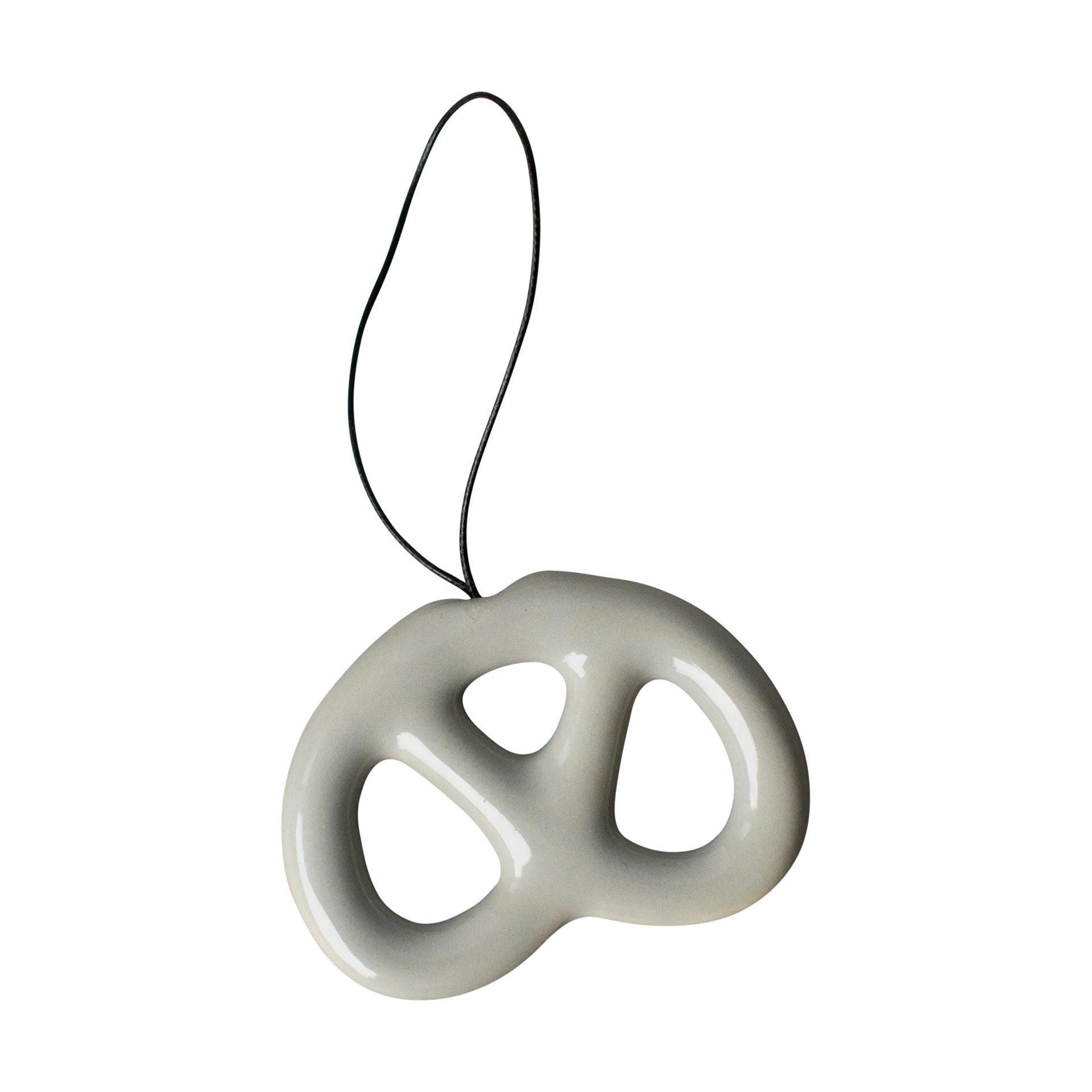 Hanging pretzel dekorationsophæng, Shiny mole DBKD