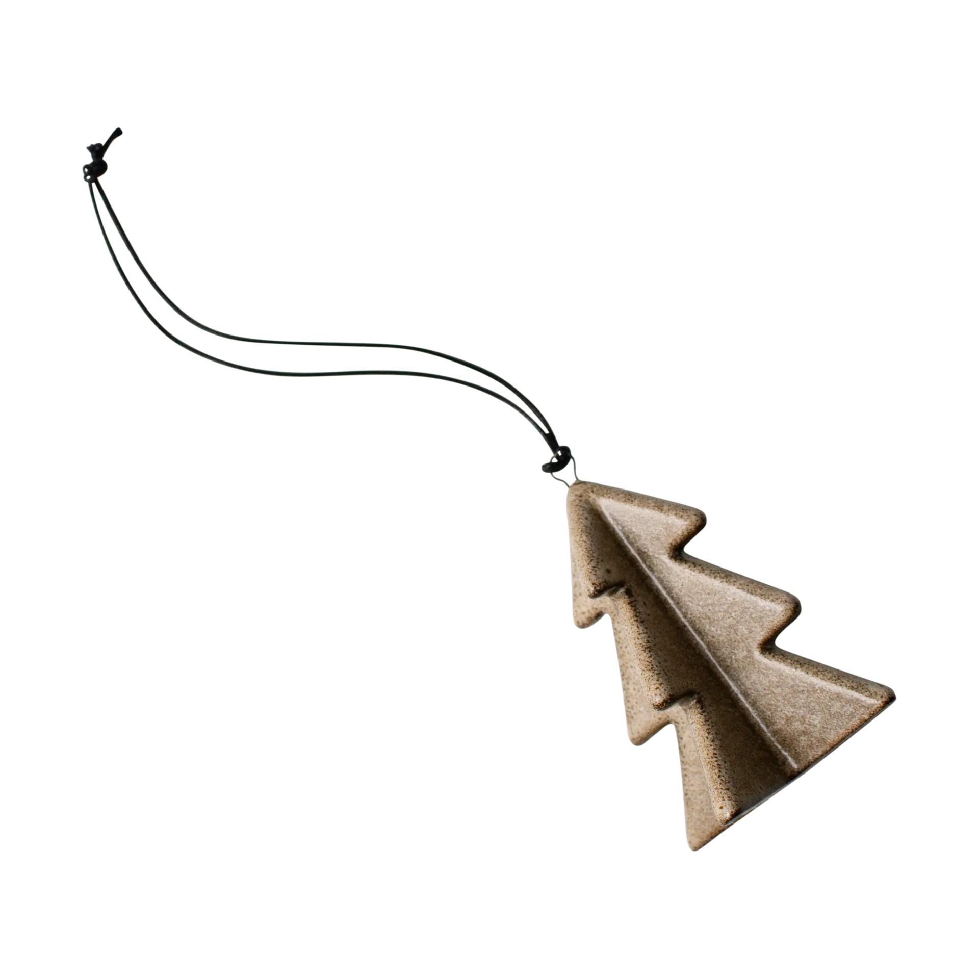 Hanging winter tree 7 cm, Beige DBKD