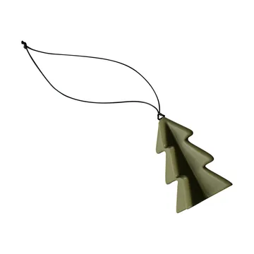 Hanging winter tree 7 cm - Green - DBKD