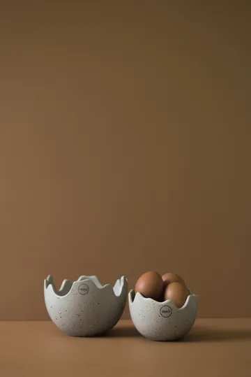 Happy Easter skål æggeskal small - Mole dot - DBKD