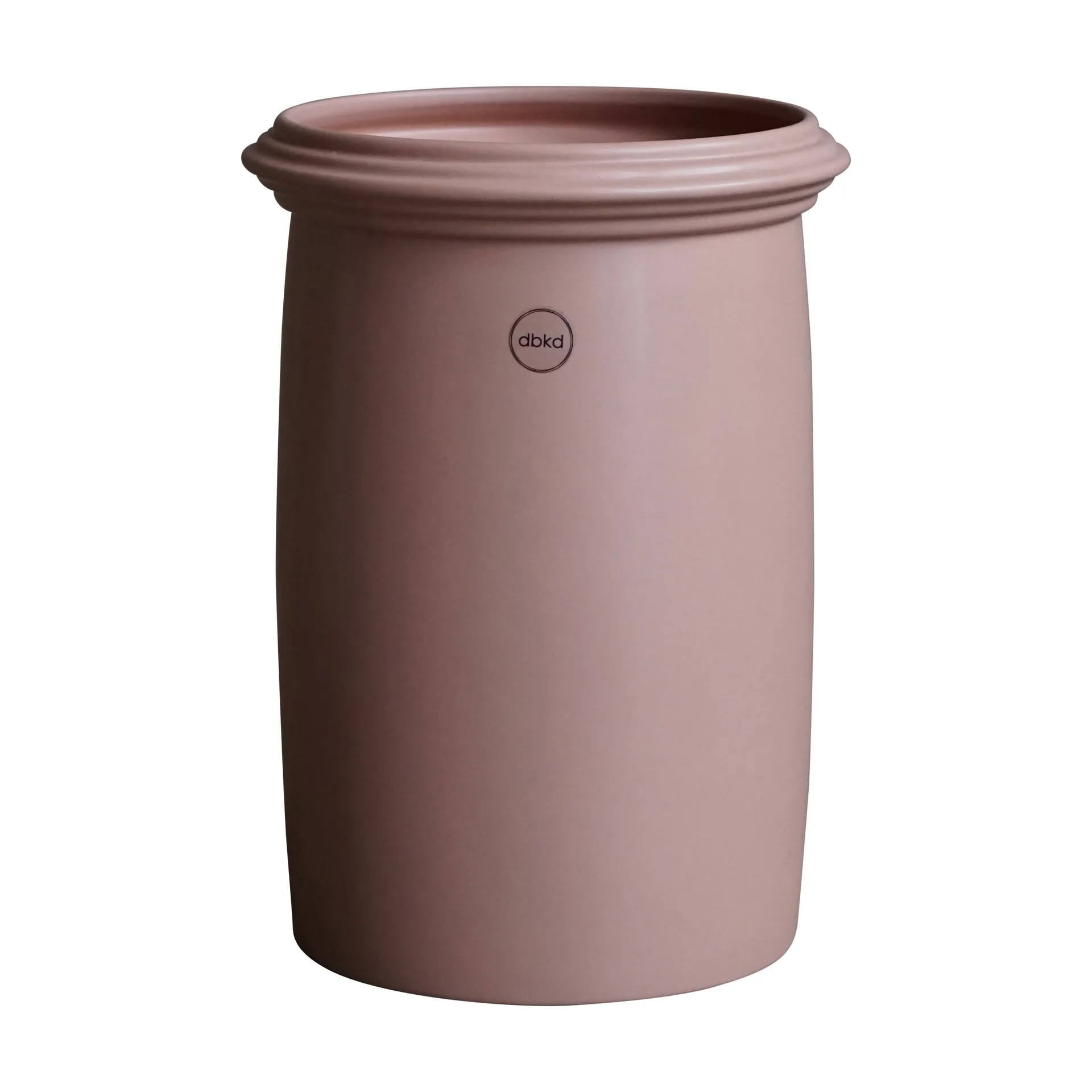 Kruset urtepotte apricot, Large DBKD