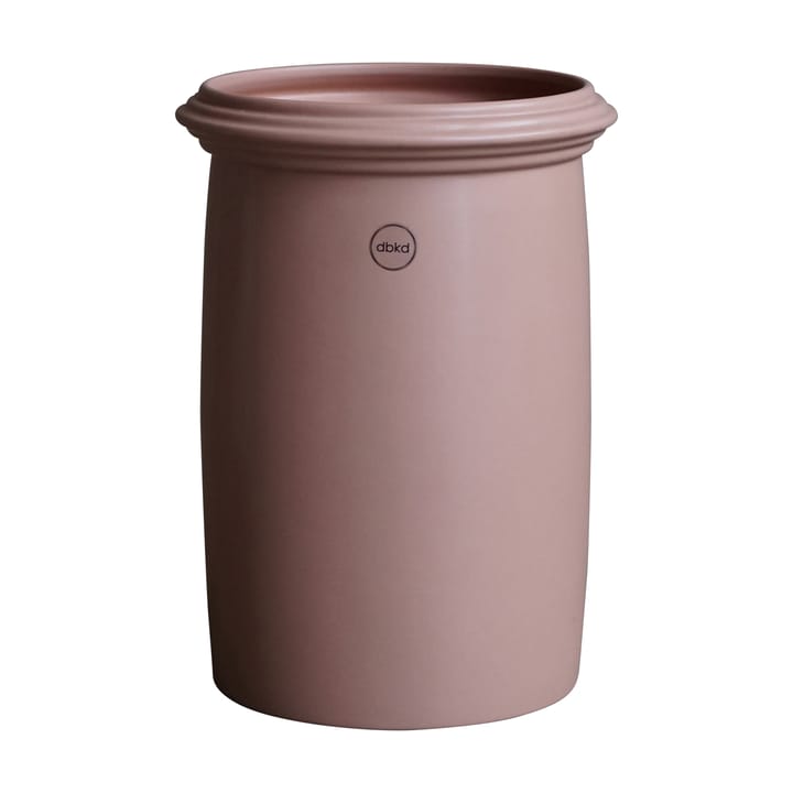 Kruset urtepotte apricot, Large DBKD