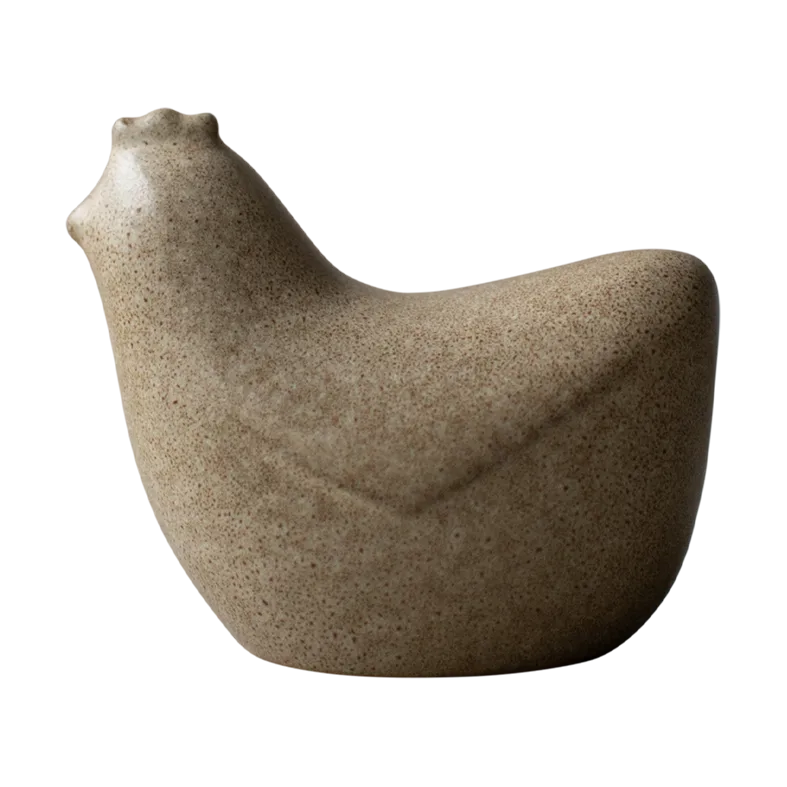 Mini hens 8 cm, Beige DBKD