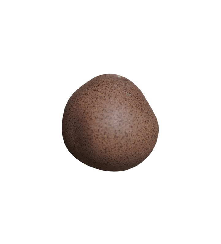 Miniature væghængt vase brun, Small Ø8 cm DBKD
