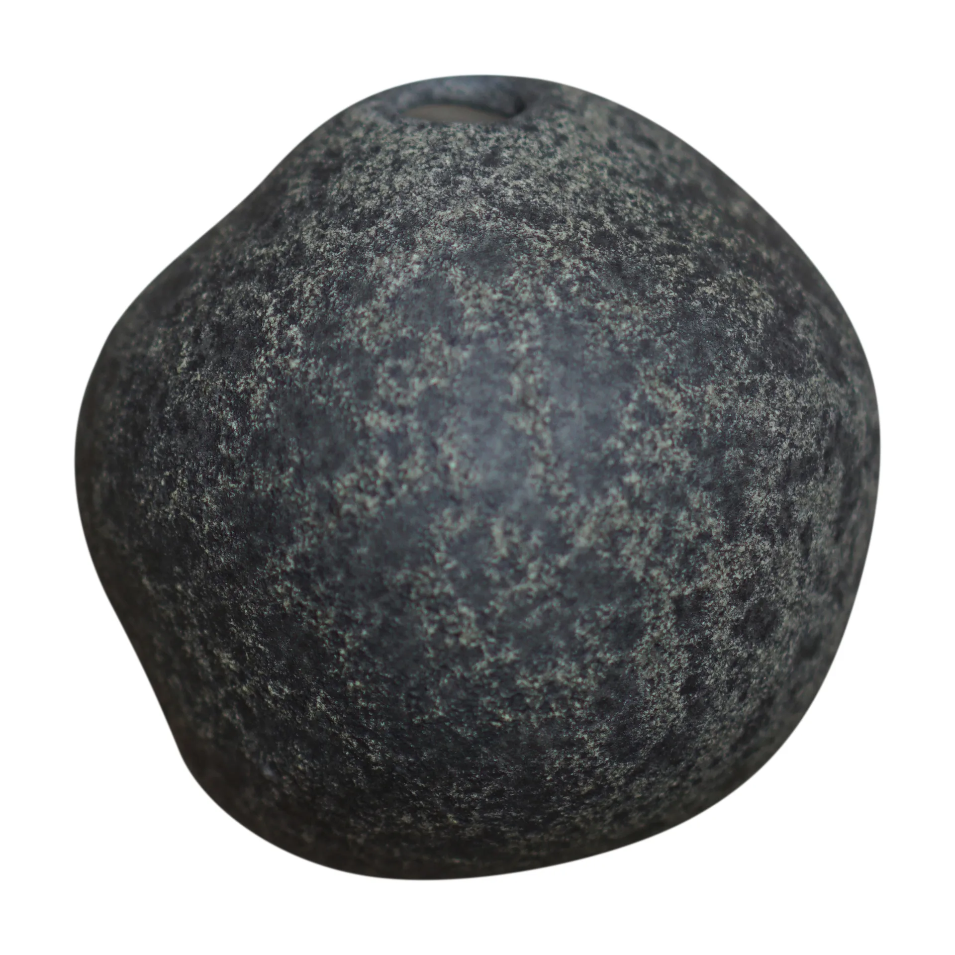 Miniature væghængt vase sort, Large Ø11 cm DBKD