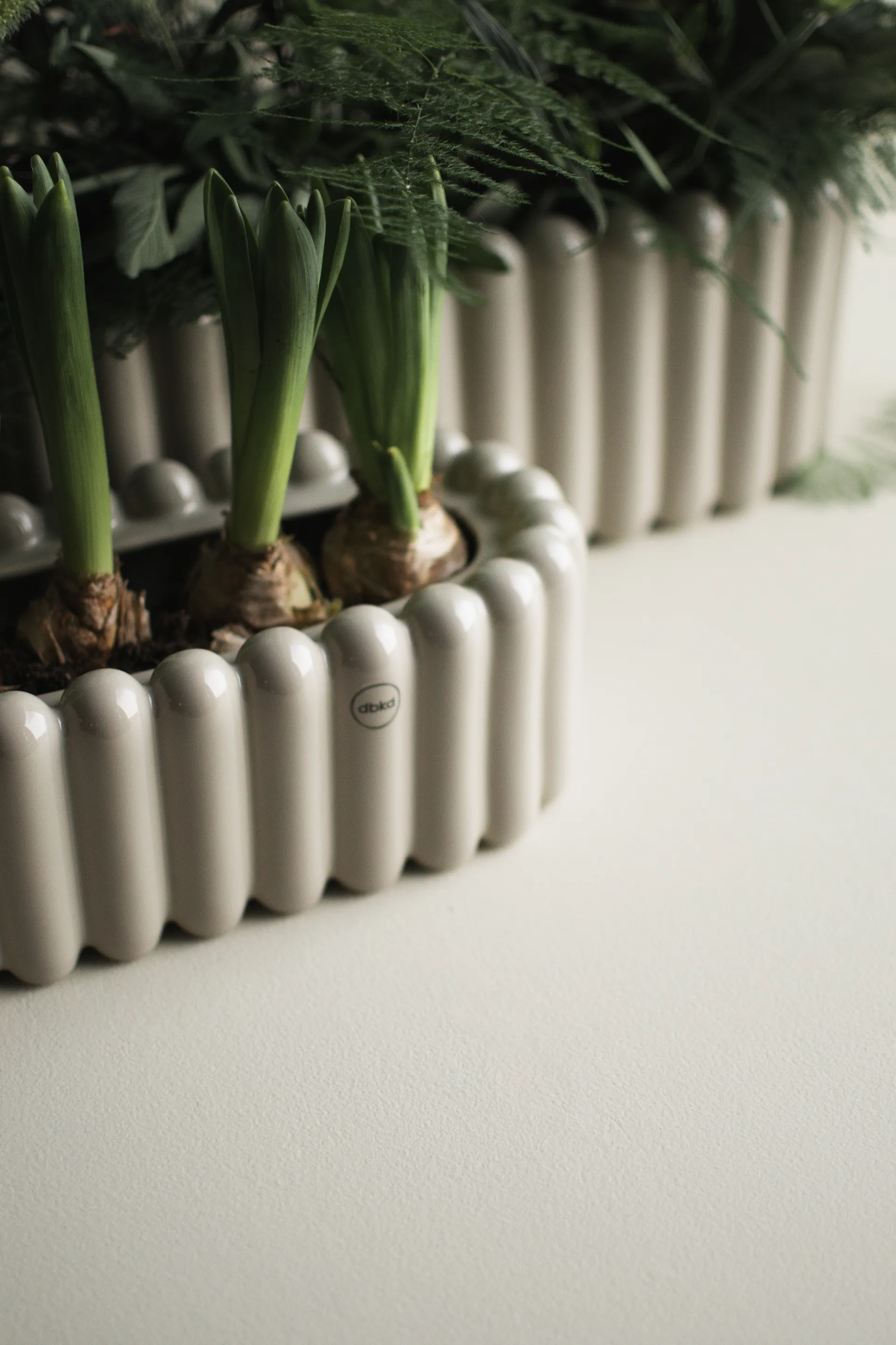 Mist krukke oval small 35 cm, Shiny mole DBKD