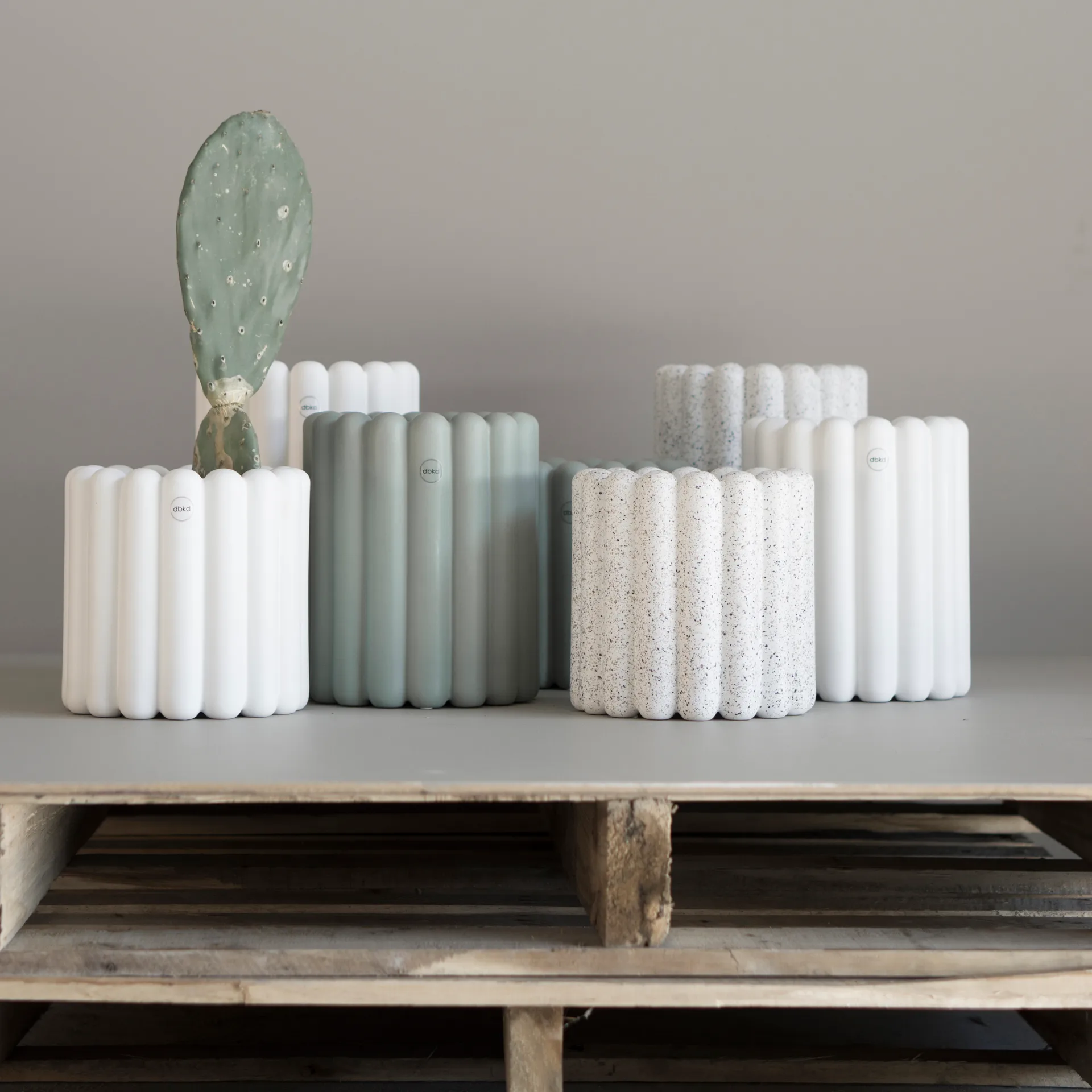 Mist krukke small Ø19x19 cm, White DBKD