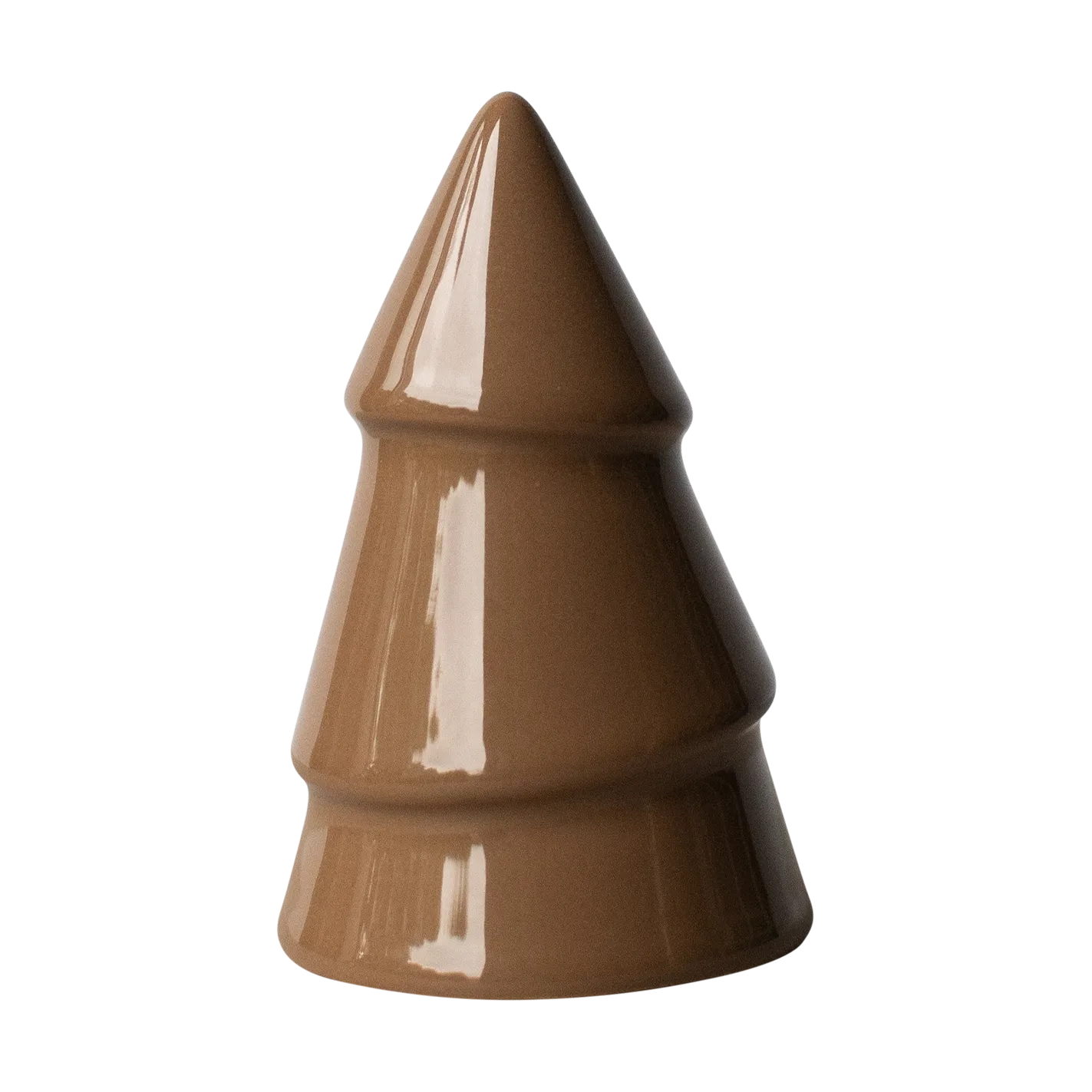 Narrow dekoration 11 cm, Shiny nougat DBKD