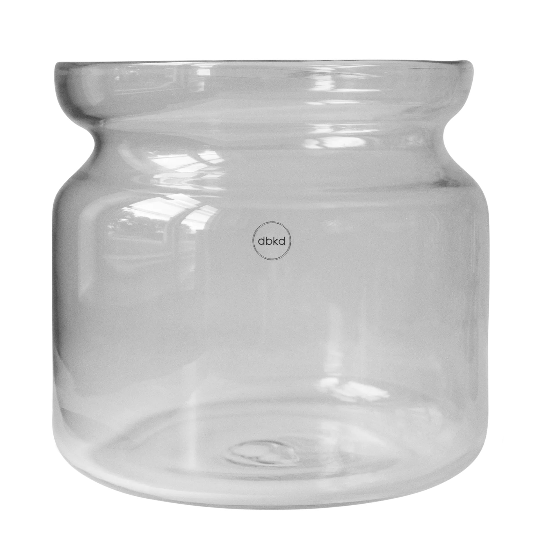 Neck krukke, Clear, Ø22,5x20 cm DBKD