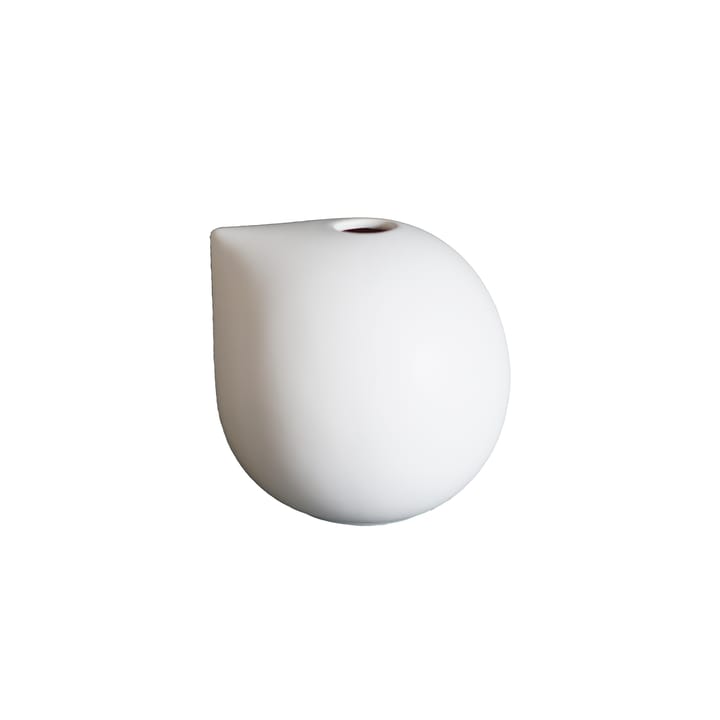 Nib vase hvid - lille - DBKD