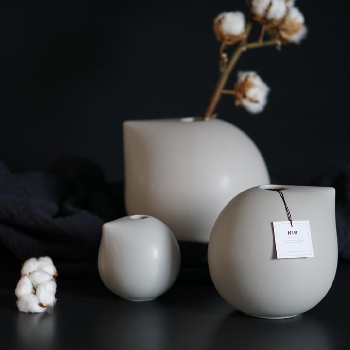 Nib vase mole (grå), lille DBKD