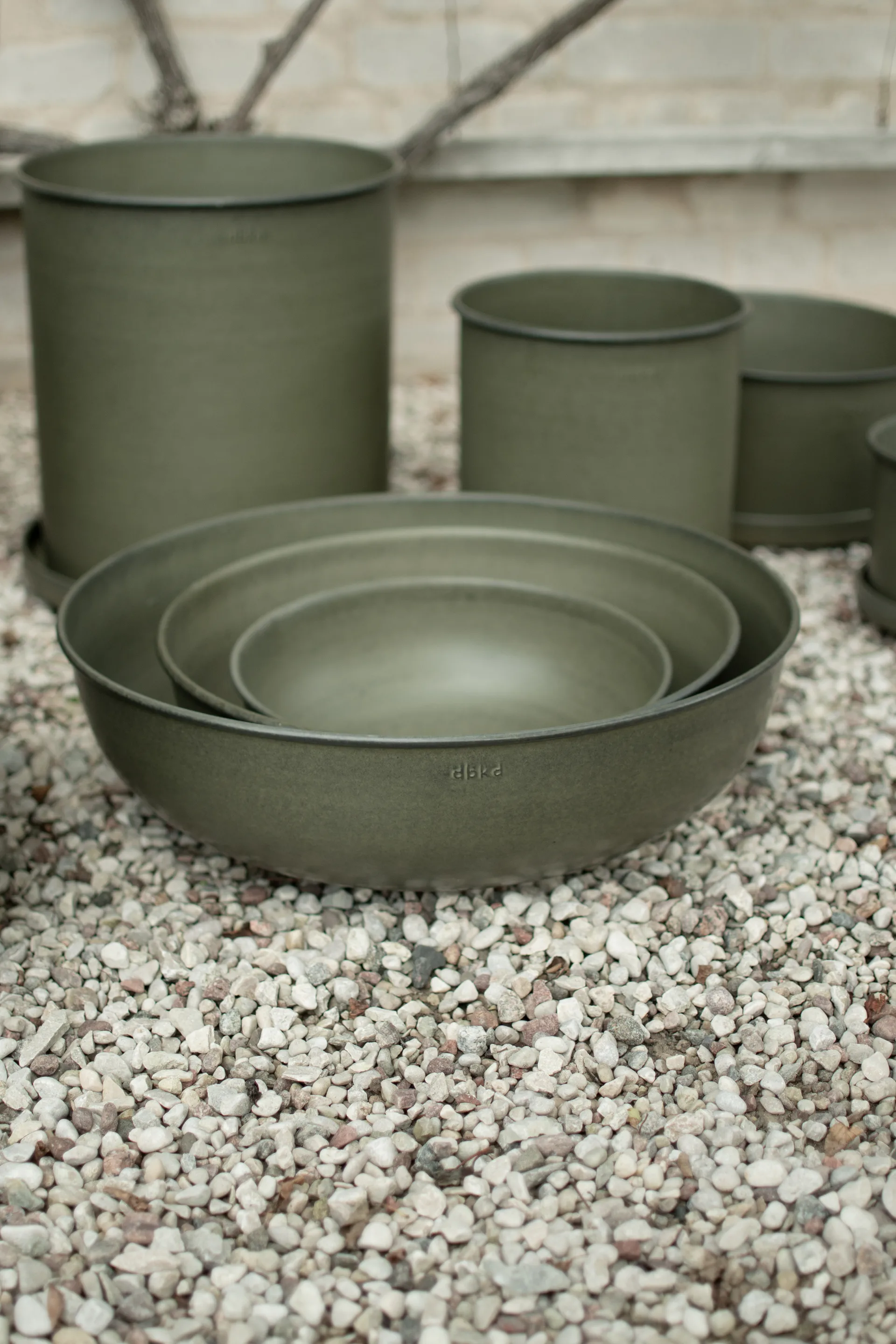 Out bowl 3 dele, Green DBKD