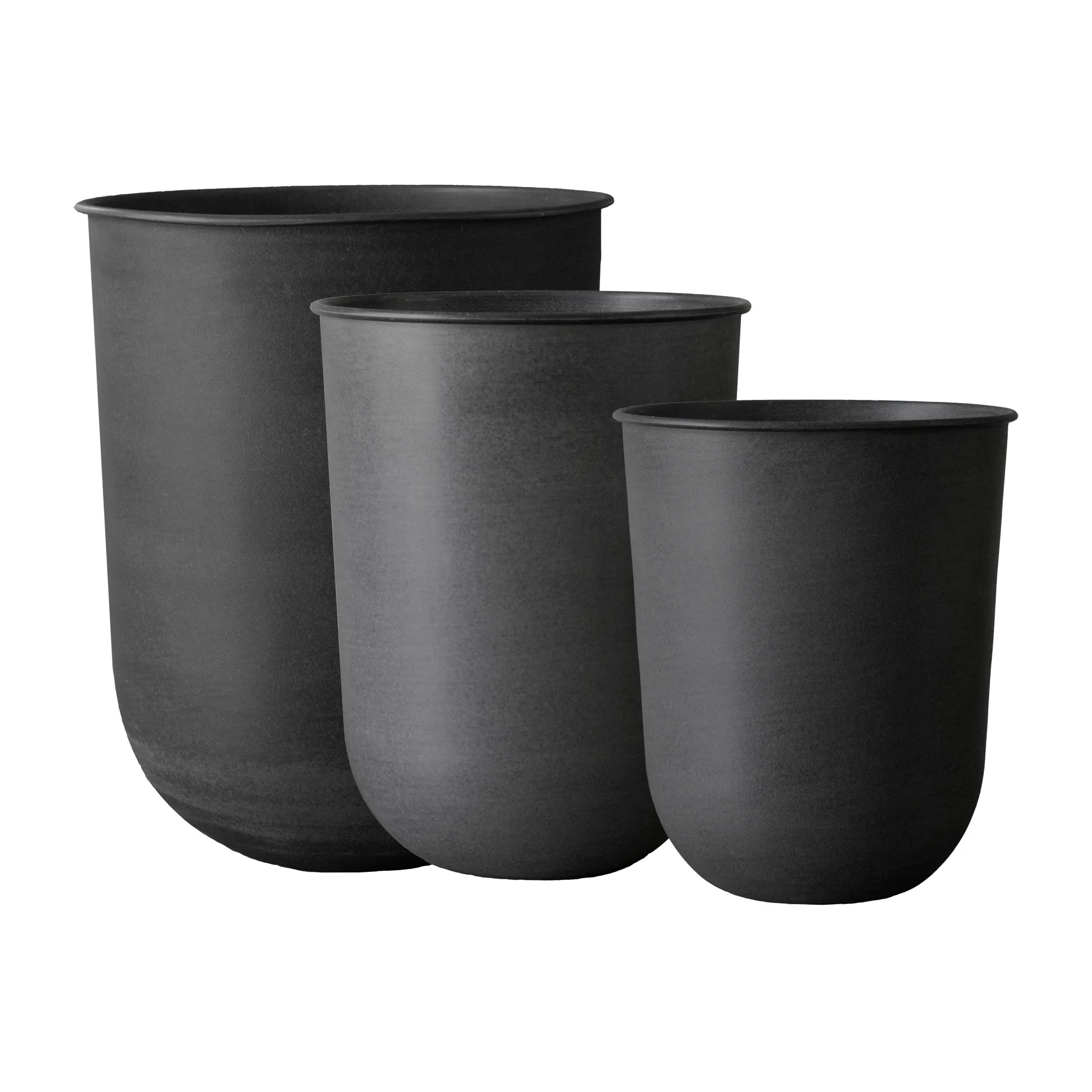 Out krukke 3 dele, Black DBKD
