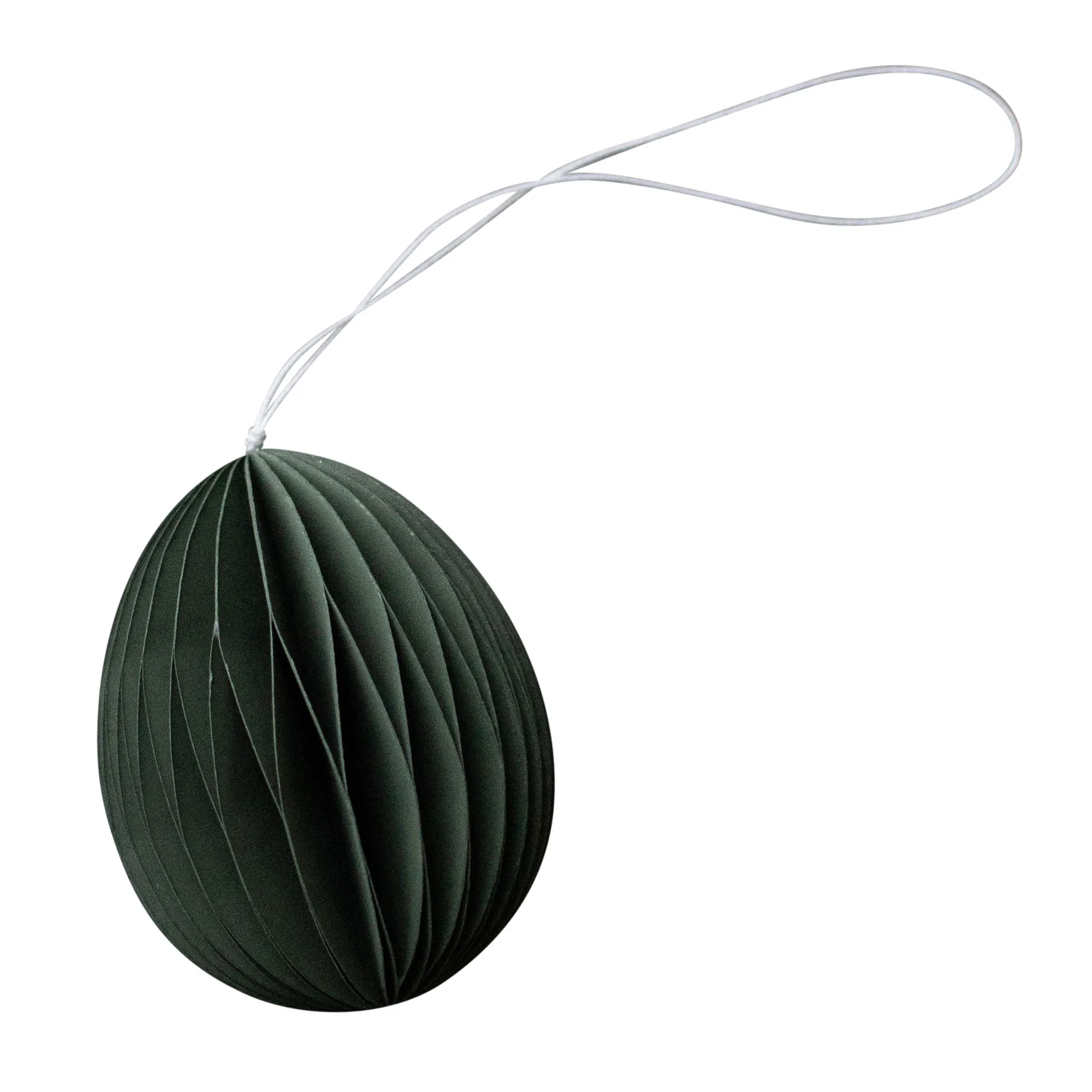 Ovoid påskeophæng papir 7 cm, Moss DBKD