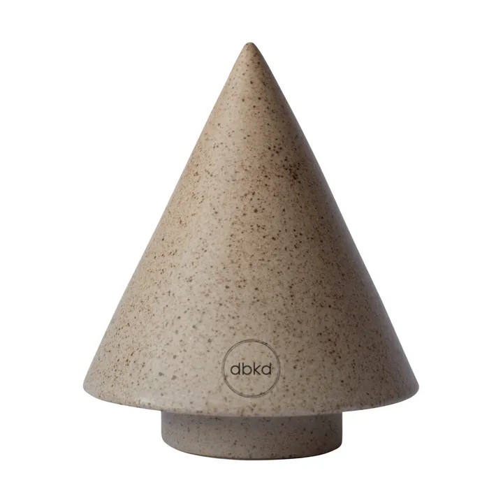 Peak træ dekorationsdetalje - Beige, Ø9 cm - DBKD