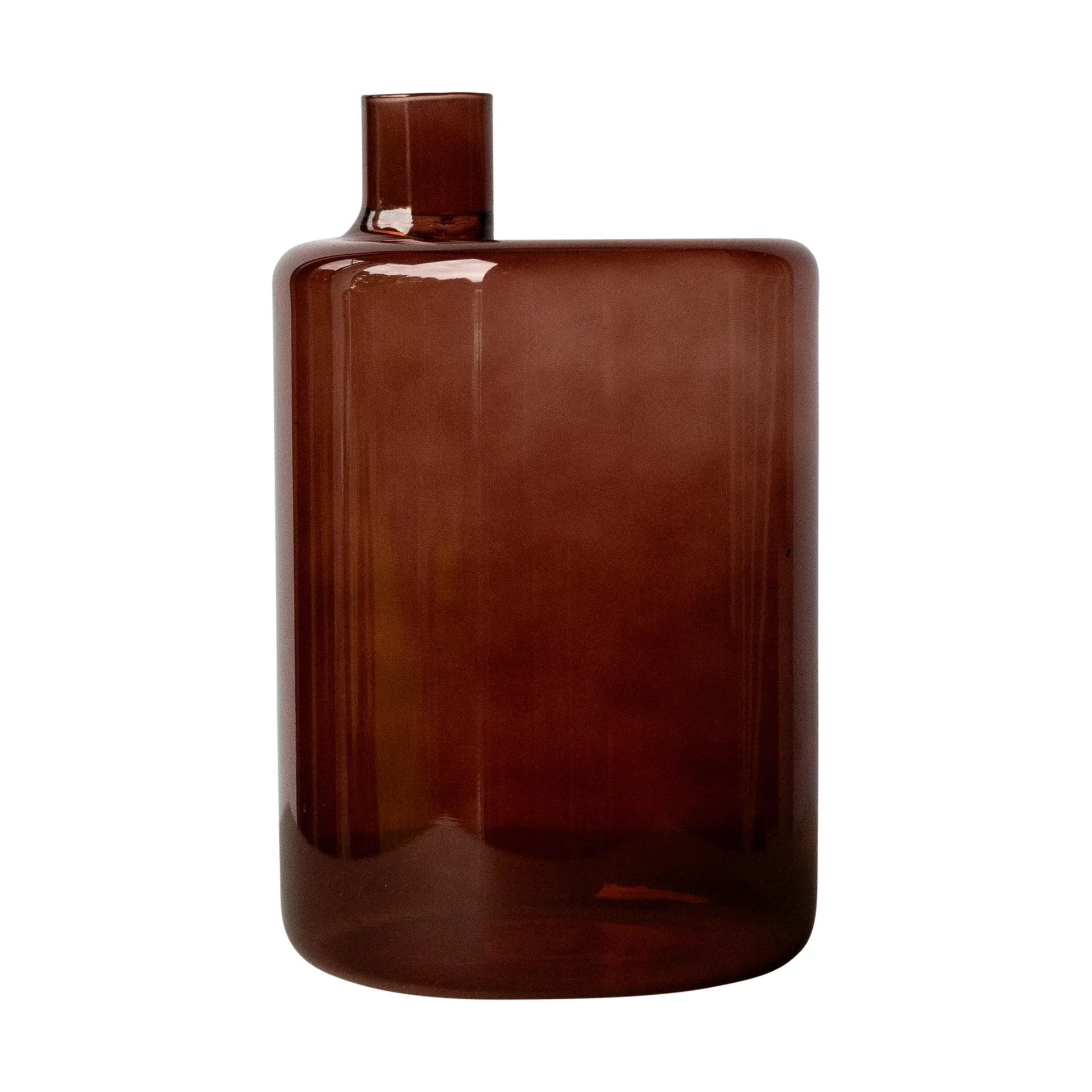 Pipe vase 21 cm, Dark red DBKD