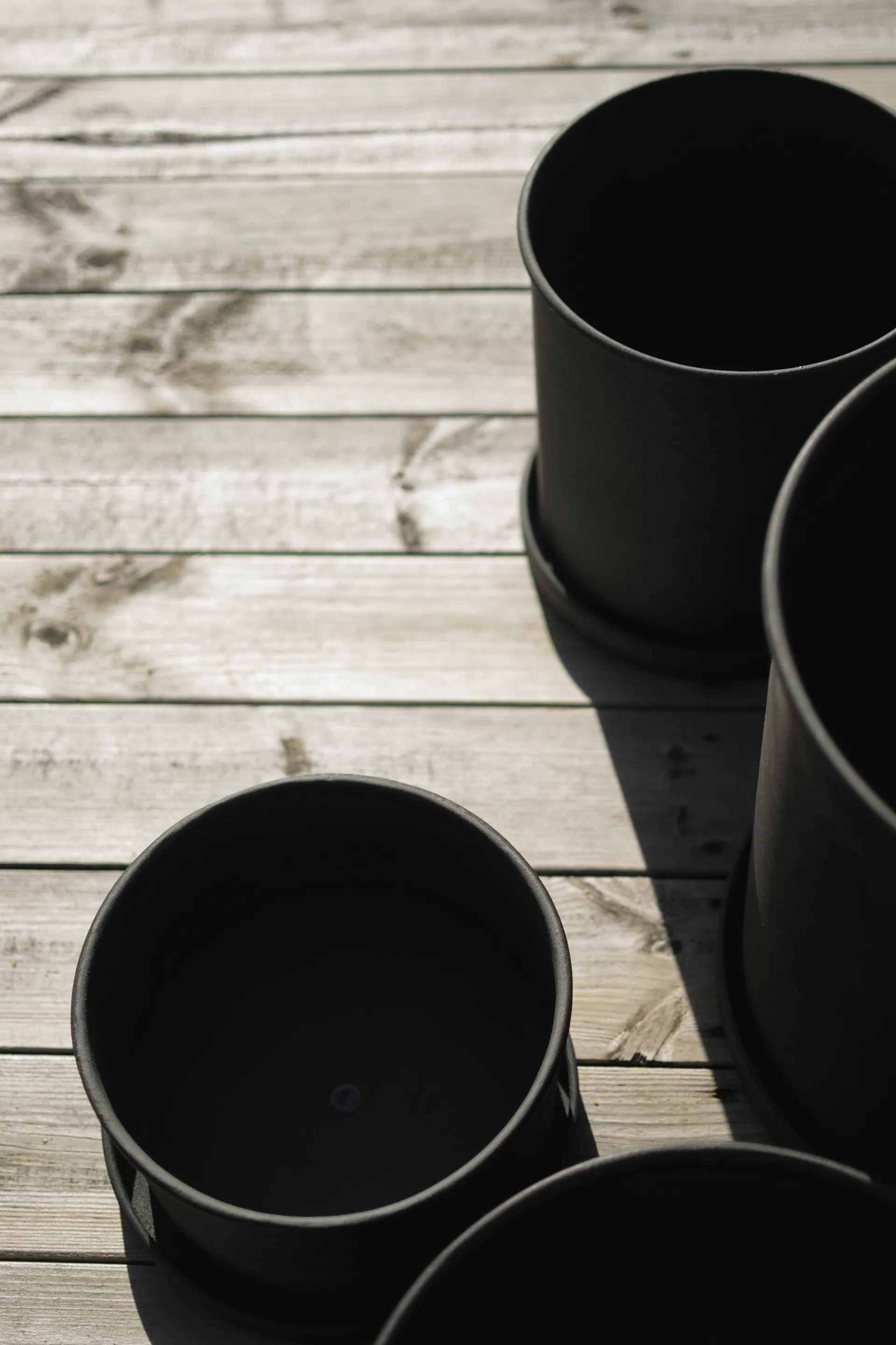 Plant pot krukke large 2-pak, Black DBKD