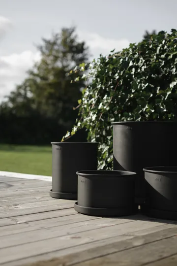 Plant pot krukke large 2-pak - Black - DBKD