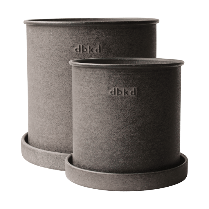 Plant pot potte lille 2-pak - Brown - DBKD