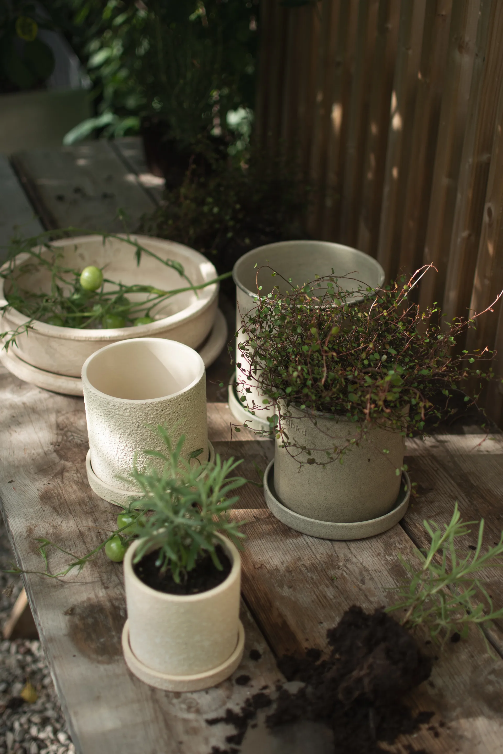 Plant pot potte small 2-pak, Beige DBKD
