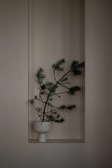 Post krukke Ø18 cm - White - DBKD