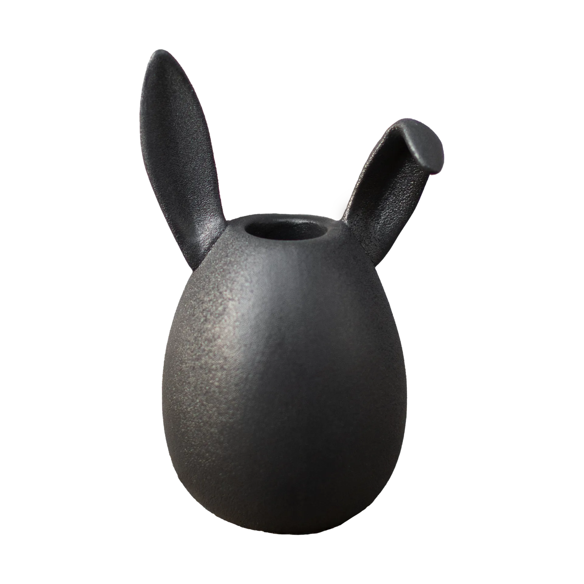 Rabbit lysestage 13 cm, Cast iron DBKD