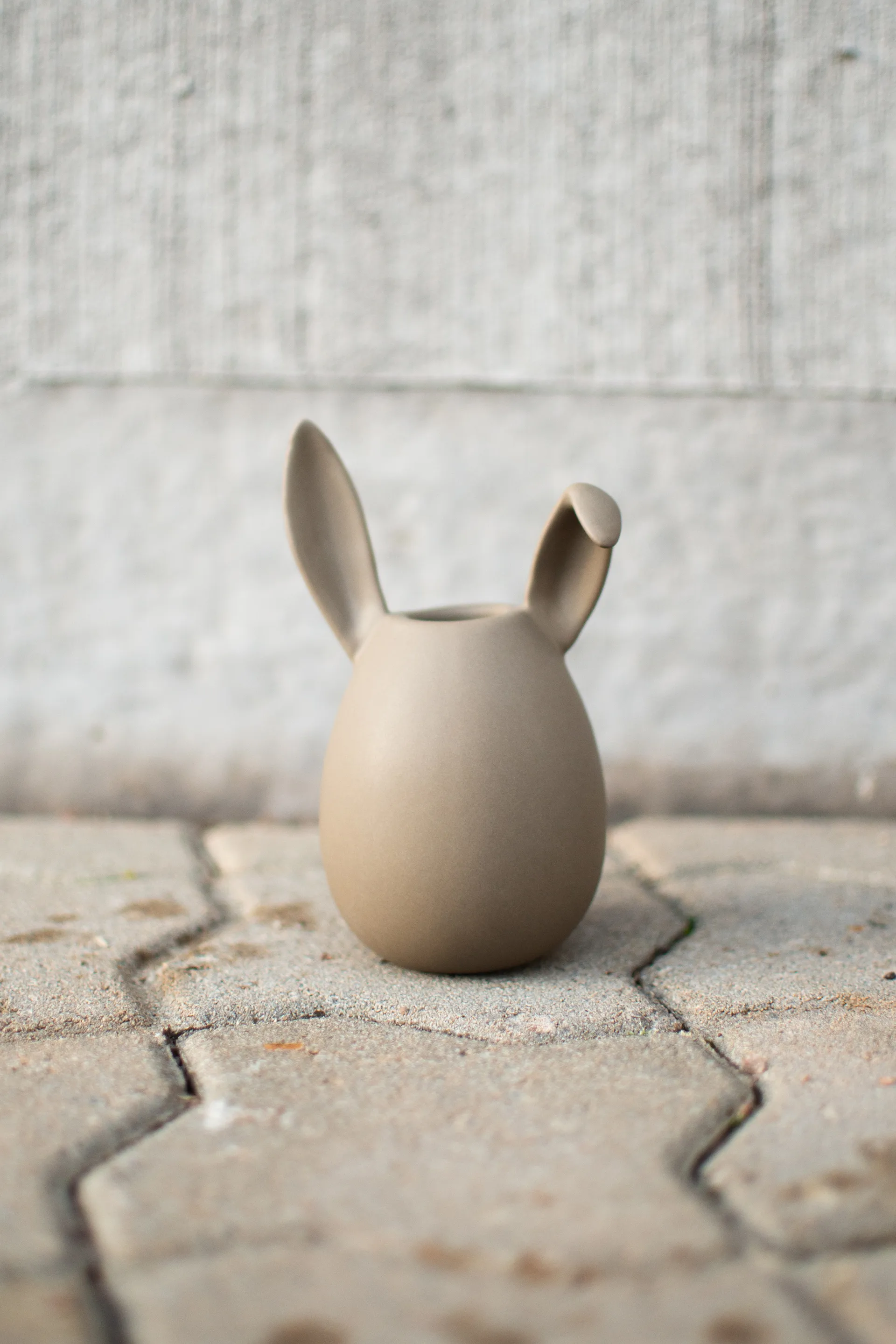 Rabbit lysestage 13 cm, Dust DBKD