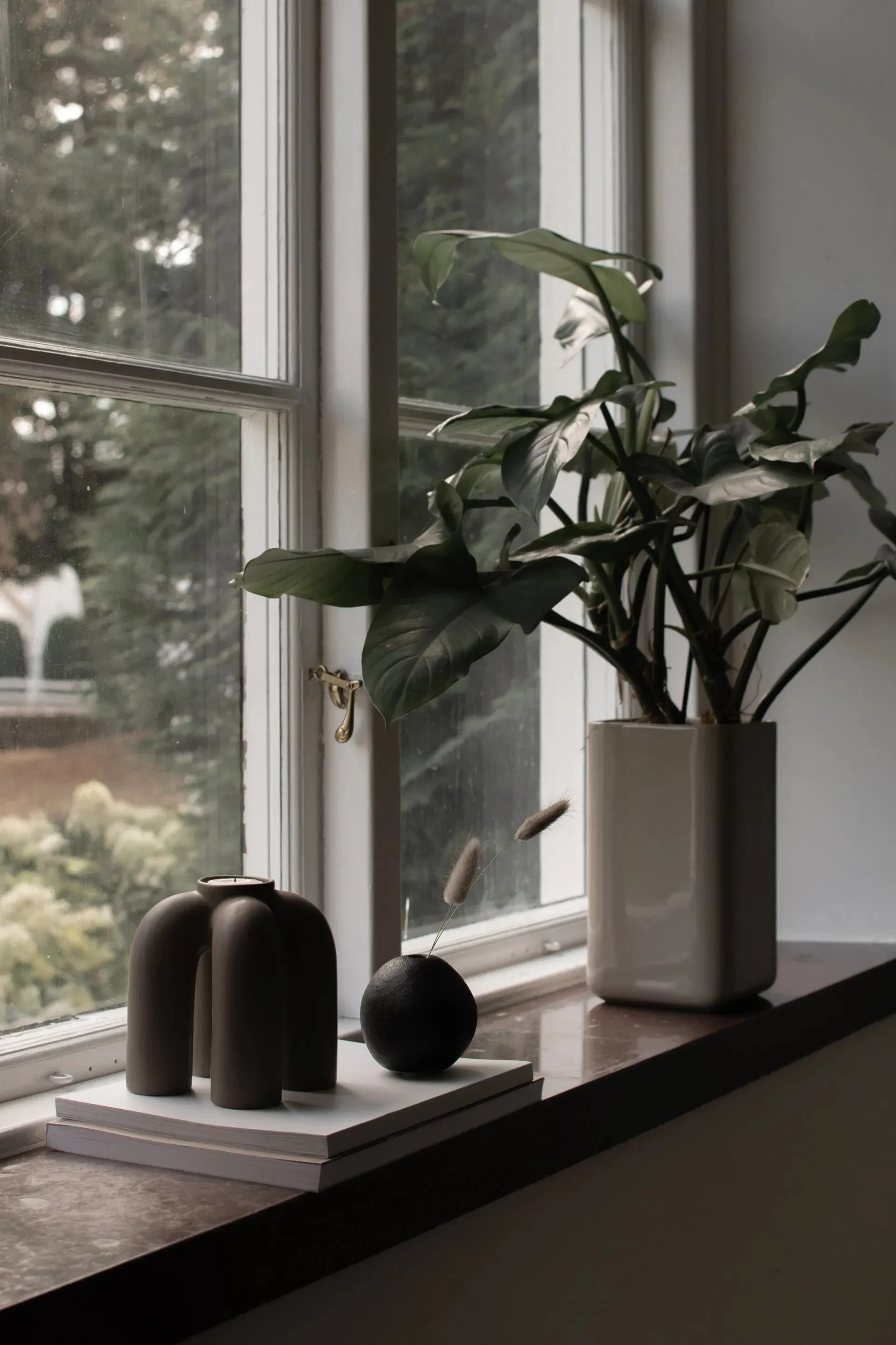 Rope fyrfadsstage 14x14 cm, Dust DBKD